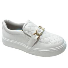 Imagem de Tênis Pegada Feminino Couro Tecnologia Levitech