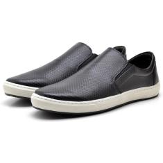 Imagem de TÊNIS SAPATENIS SLIP-ON MASCULINO CASUAL Couro, MODELO 3100-Masculino