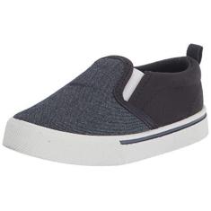 Imagem de OshKosh B'Gosh Tênis infantil unissex Austin, Azul-marinho novo, 11 Little Kid