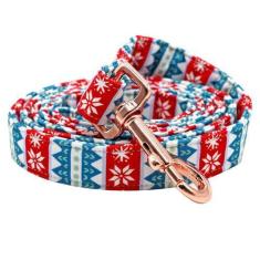 Imagem de Coleira de cachorro: elegante rabo pequeno, algodão pesado de Natal - 