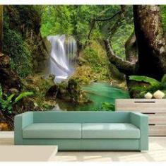 Imagem de Papel de Parede - Paisagens Cachoeira 3D 3M² na 084