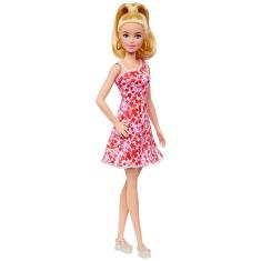 Imagem de Boneca Barbie Fashionistas Vestido de Flor Vermelha 205 FBR37 HJT02 - Mattel