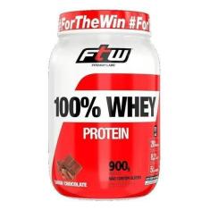Imagem de 100 Whey Protein 900G Ftw Pote - Leite