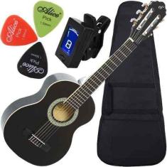 Imagem de Kit Violão 3/4 Giannini Acústico Infantil Com Acessórios N6