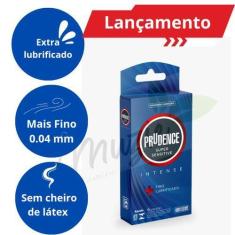 Imagem de Preservativo Camisinha Super Sensitive Intense Prudence Lançamento 6un