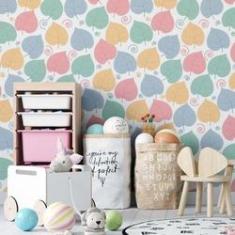 Imagem de Papel de Parede Adesivo Folha Infantil N02104 Rolo de 0,58x3,00M