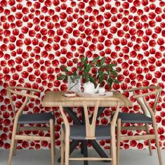 Imagem de Papel De Parede Adesivo Gourmet Romã N06225 Rolo 0,58X3M