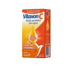 Imagem de Vitaxon C Vitamina C Gotas 200Mg 100% Idr 20ml - Airela