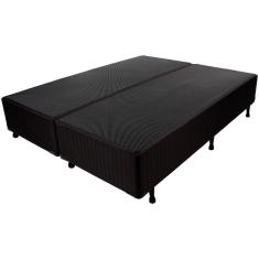 Imagem de Base Cama Box Queen Suede Preto