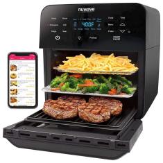 Imagem de Fritadeira Eletrica Air Fryer 15L Multifuncional Com Painel De Controle Digital, 1800W, 110V, Nuwave, Preto