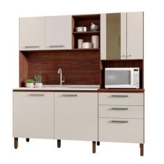 Imagem de Armário De Cozinha Kit 7 Portas E 2 Gavetas Mega Kits Paraná - Kit's P