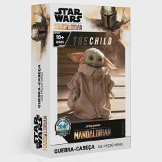 STAR WARS Figura The Child (Baby Yoda) Brinquedo De Pelúcia que Fala de  19,05cm Inspirado na Série The Mandalorian - F1115 - Hasbro, Verde e Bege