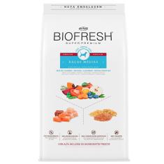 Imagem de Ração Seca Biofresh Mix De Carne, Frutas, Legumes E Ervas Frescas Cães Sênior De Raças Médias - 10,1 Kg
