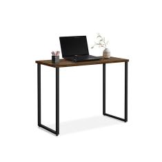 Imagem de Escrivaninha Office 0,76 Klm Móveis Amadeirado Com Preto