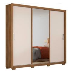 Imagem de Guarda Roupa Casal Residence 3 Portas De Correr E 2 Gavetas  32230Pe D