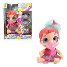 Imagem de Boneca Diver Surprise Baby Mama e Chora Laranja Divertoys