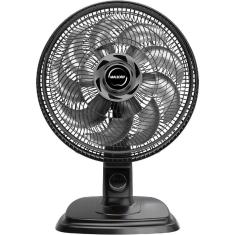 Imagem de Ventilador Mallory Mesa Egeo Preto - Grafite 40 cm - 127V