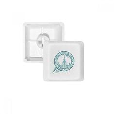 Imagem de OFFbb Rússia Moscow City Classic Country pbt nomes de teclas de teclado mecânico branco OEM sem marcação imprimir