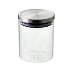 Imagem de Pote Hermético De Vidro Borossilicato Tampa Prata 750 Ml