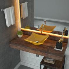 Imagem de Kit Cuba L30 Com Válvula 1'' + Sifão Pvc E Flexível 