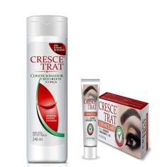 Imagem de Crescetrat Condicionador Antiqueda E Crescetrat Sobrancelhas