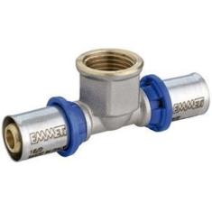 Imagem de Tee Femea Prensar 20Mm X 3/4, Emmeti