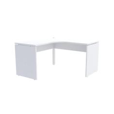 Imagem de Mesa Em L P/ Escritório 155X155 Pandin P25 - Branco