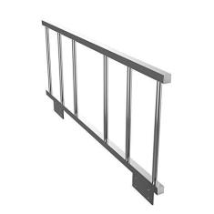 Imagem de Grade Para Beliche Ou Cama Em Aço Cromado Flape