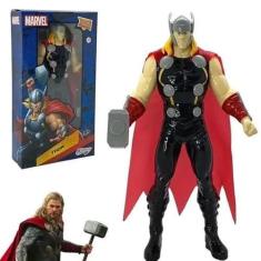 Imagem de Boneco Marvel THOR 22cm - Brinquedo Trovão - Boneco dos Vingadores - Marvel All Seasons - PANAMI