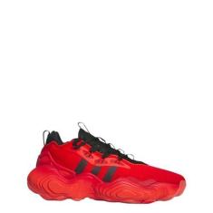 Imagem de adidas Trae Young 3 masculino, Better Scarlet/Core Black/Bright Red, 41