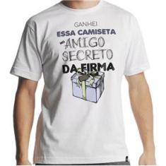 Imagem de Camiseta Amigo Secreto da Firma Masculina  Hipsters