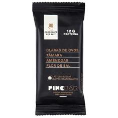 Imagem de Kit 3 Barra Proteína Chocolate Sea Salt Sem Açúcar Pincbar