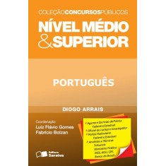 Imagem de Português - Nível Médio e Superior - Col. Concursos Públicos - Arrais, Diogo - 9788502156432