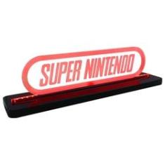 Luminária Gamer Geek Super Nintendo