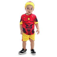 Imagem de FANTASIA HOMEM DE FERRO MACACÃO BEBÊ VINGADORES ORIGINAL MARVEL SULAMERICANA 915763