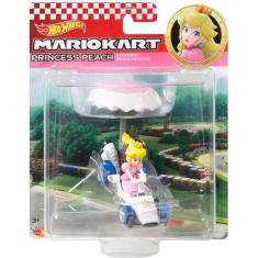 Imagem de Hot Wheels Colecionavel Mario KART com Glider Princess Peach Mattel GVD30