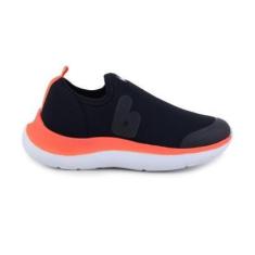 Imagem de Tênis Infantil Masculino Bibi Action Preto e Laranja - 1167-Masculino