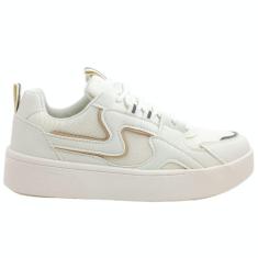 Imagem de Tênis Feminino Casual Dia a Dia Flatform Passeio Trabalho Ramarim SNK 2483231