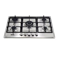 Imagem de Fogão Cooktop Inox a Gás 5 Bocas 1 Dupla Ecg05 Bivolt - Eos B163916