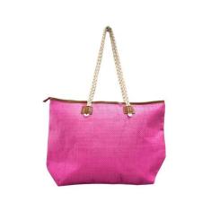 Imagem de Bolsa Feminina Praia Trança Grande Kca-Kca603-23 - Rosa