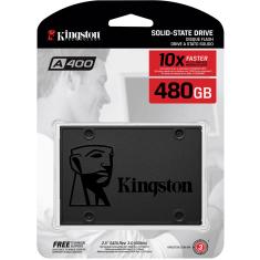 Imagem de SSD Kingston A400 480GB - 500mb/s para Leitura e 450mb/s para Gravação