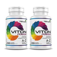 Imagem de Suplemento Vitaminico A-Z Viton Power 2X 100 Cápsulas 1000Mg