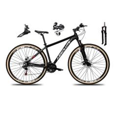 Imagem de Bicicleta Aro 29 Absolute Nero 5 Câmbio Shimano 24v Acera K7 Garfo Trava Freio a Disco com Pneu Faixa