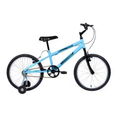 Imagem de Bicicleta Aro 20 Infantil MTB Boy Com Roda Lateral - Azul Céu