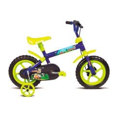 Imagem de Bicicleta Aro 12 Jack Azul Com Verde Limão 10445 - Verden - Verden Bik