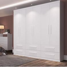 Imagem de Guarda Roupa  Herval Ph 1691 - Cor Branco