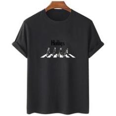 Imagem de Camiseta feminina algodao The Hobbits Road Parodia Beatles