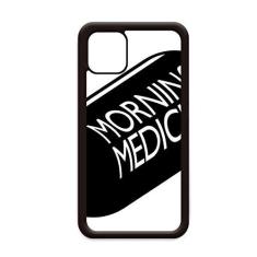Imagem de Capa Morning Medicine com citação para iPhone 12 Pro Max para Apple Mini Mobile Case Shell