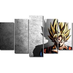 Quadro Decorativo Dragon Ball Goku Anime Desenho Com Moldura - Vital Q em  Promoção é no Buscapé