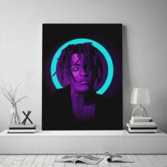 Imagem de Quadro Decorativo 70X55,99 Xxxtentacion Néon Pop Arte - Neyrad